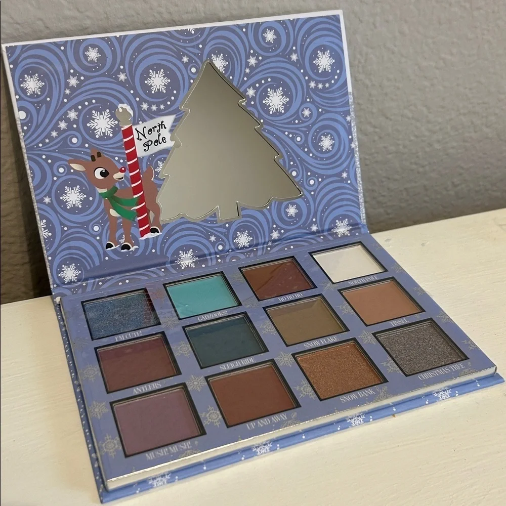 Rudolph Red-Nosed Reindeer Eyeshadow Palette